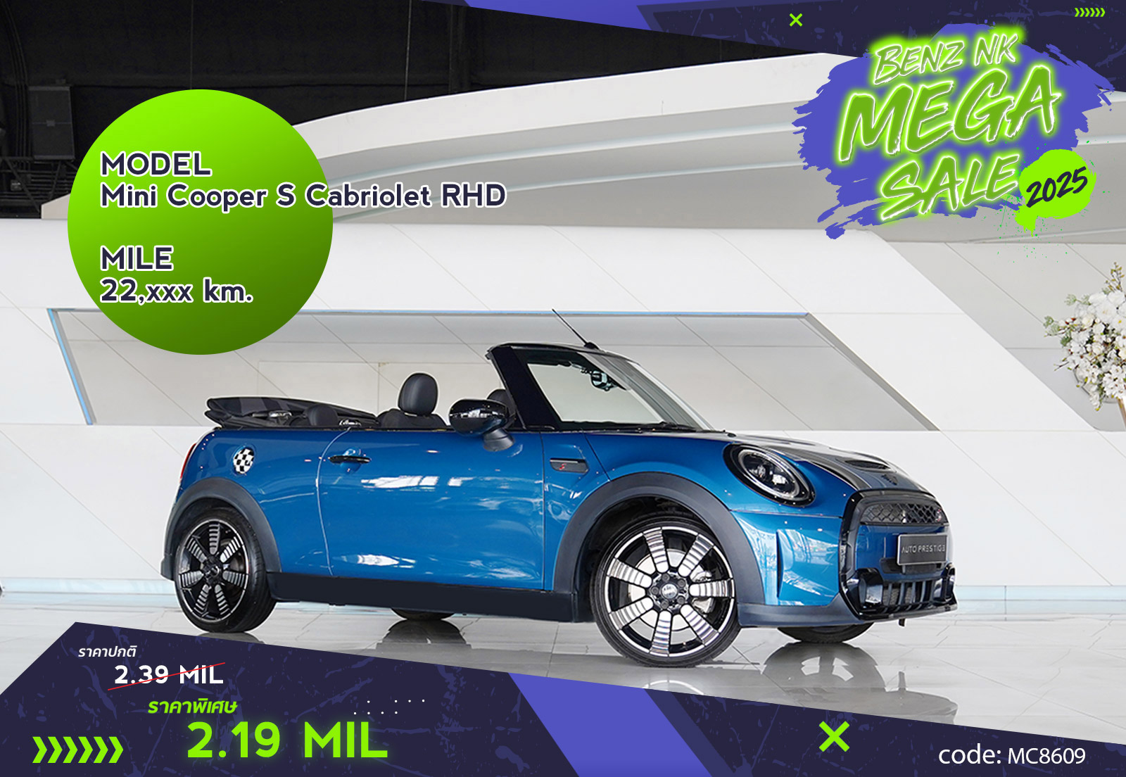 Mini Cooper S Cabriolet RHD Other Brand